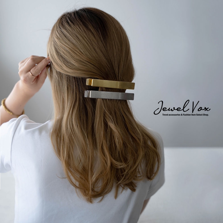 Amazon.co.jp: ヘアアクセサリー 女性用 後ろ髪 メタル