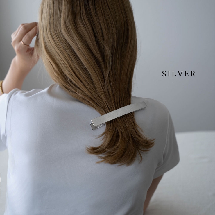 ヘアクリップ ヘアアクセサリー メタル[品番：VX000007834