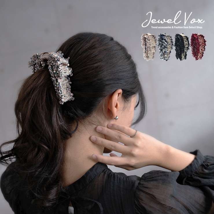 バナナクリップ ヘアクリップ ヘアアクセサリー | Jewel vox | 詳細画像1 