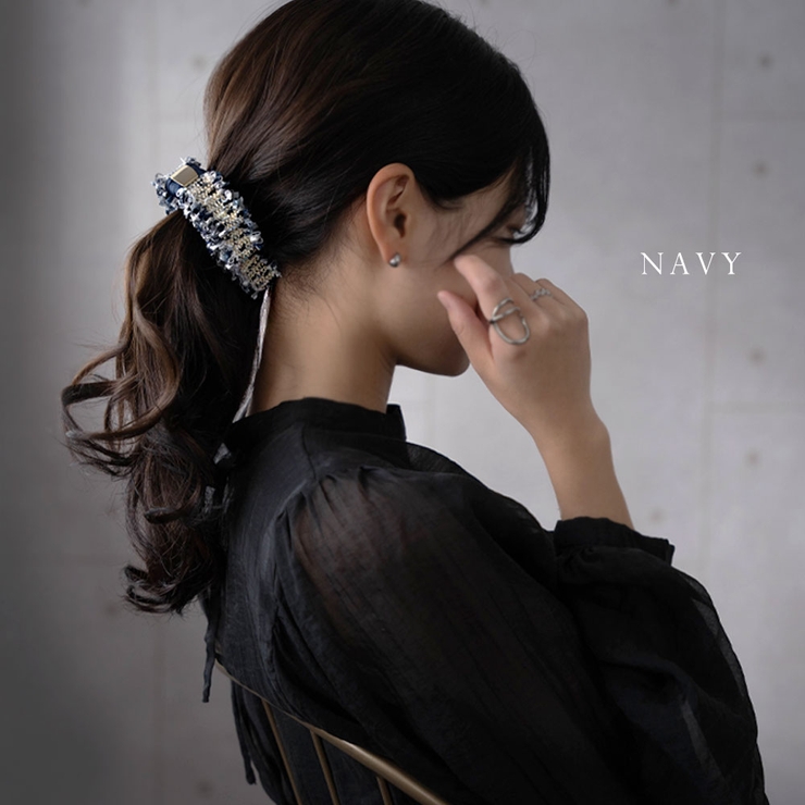 バナナクリップ ヘアクリップ ヘアアクセサリー | Jewel vox | 詳細画像3 