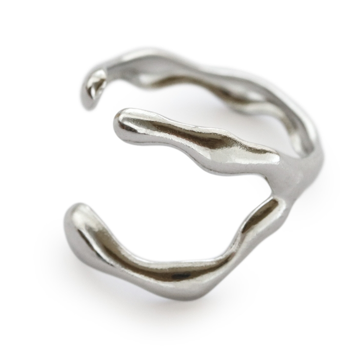 シルバー | 指輪 リング ステンレス製 | Jewel vox