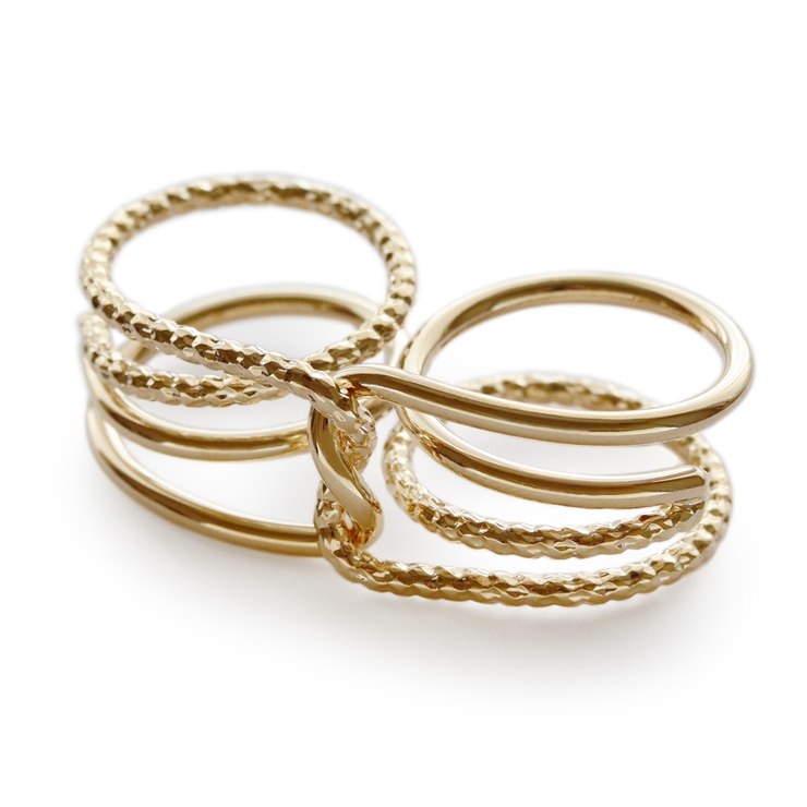 【B】ゴールド | 指輪 リング レディース | Jewel vox