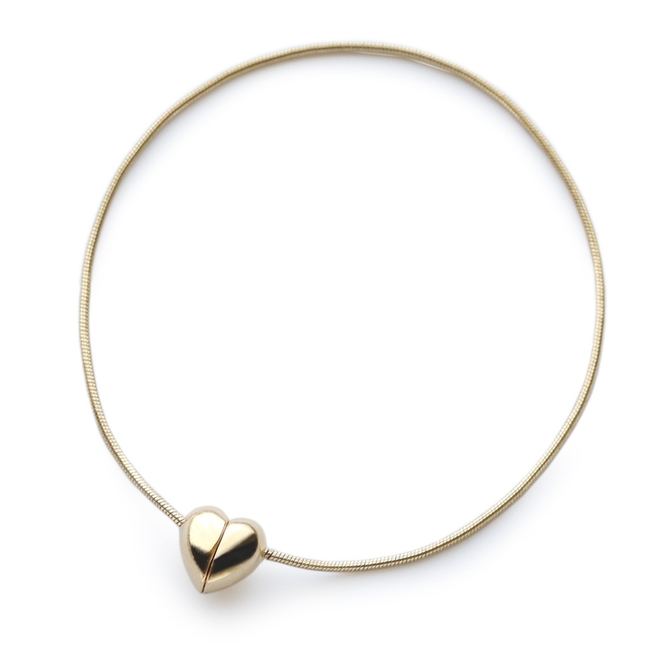 【ハート】ゴールド | ブレスレット レディース ニッケルフリー | Jewel vox