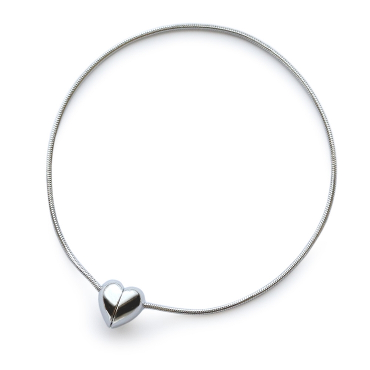 【ハート】シルバー | ブレスレット レディース ニッケルフリー | Jewel vox