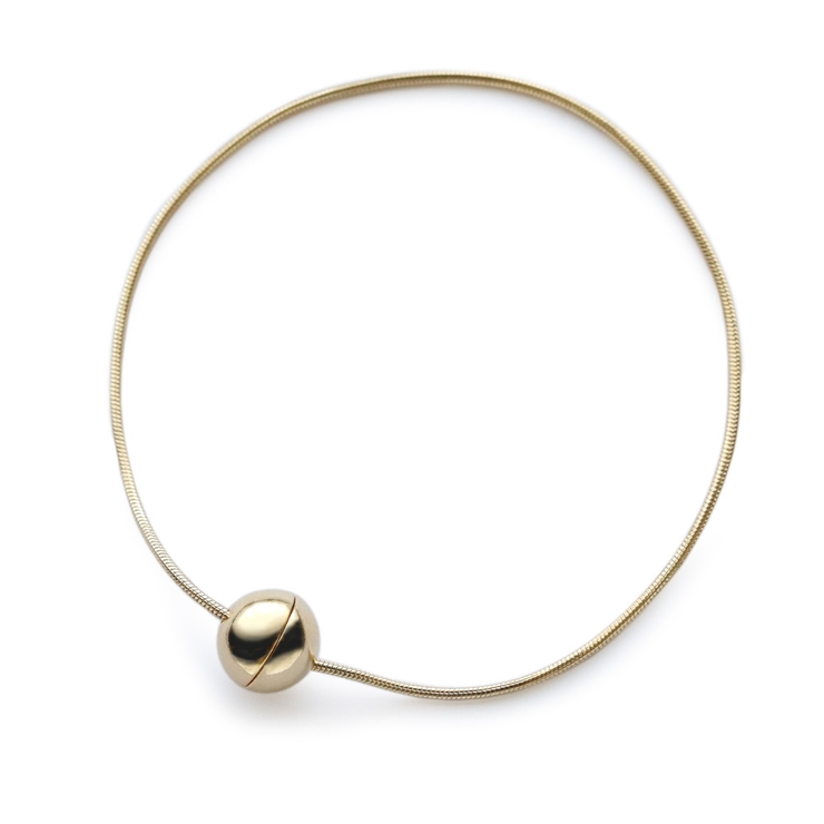 【ラウンド】ゴールド | ブレスレット レディース ニッケルフリー | Jewel vox