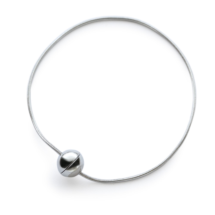 【ラウンド】シルバー | ブレスレット レディース ニッケルフリー | Jewel vox