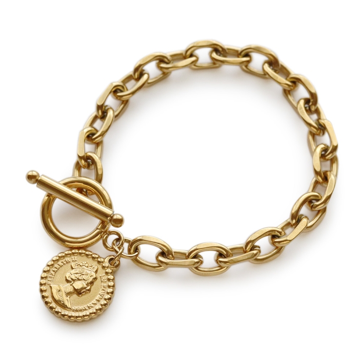 ゴールド | ブレスレット ステンレス製 レディース | Jewel vox