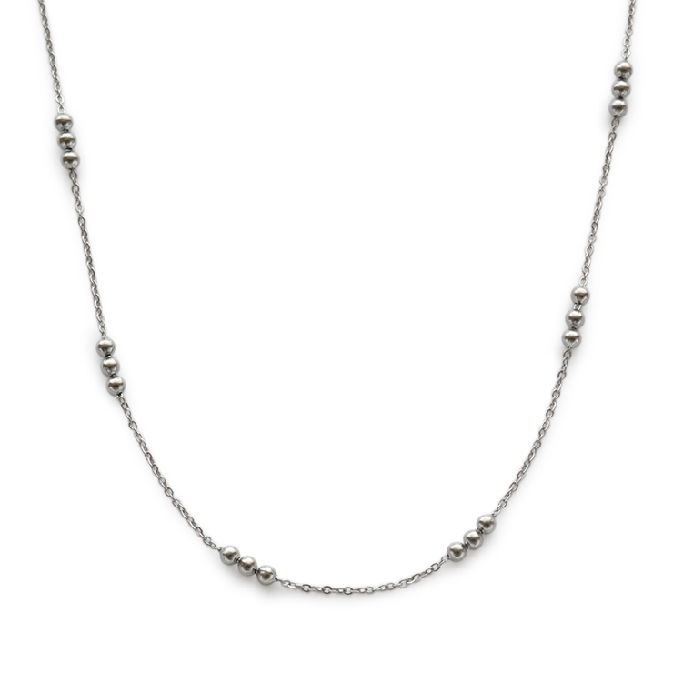 シルバー | ネックレス ステンレス製 レディース | Jewel vox