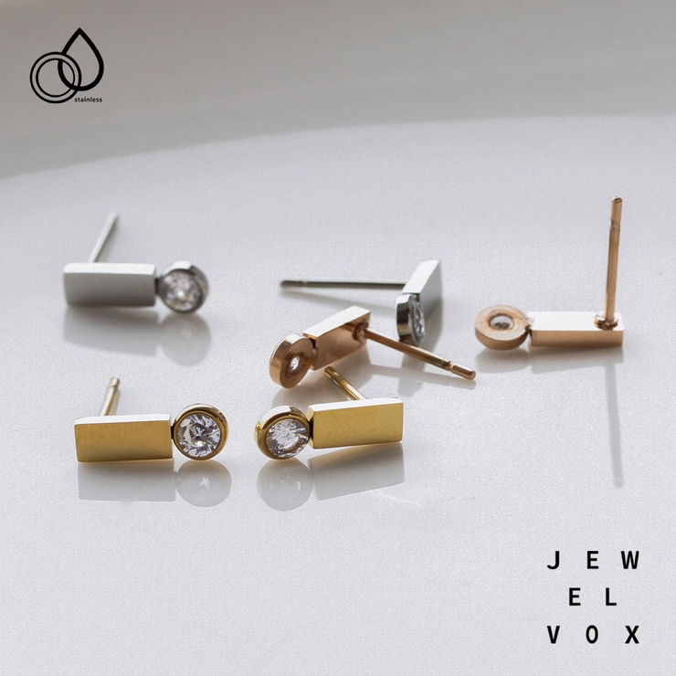 ピアス ステンレス製 レディース | Jewel vox | 詳細画像1 
