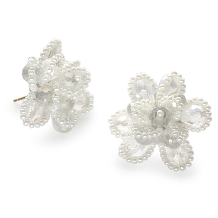 【ピアス】ホワイト | ピアス イヤリング レディース | Jewel vox