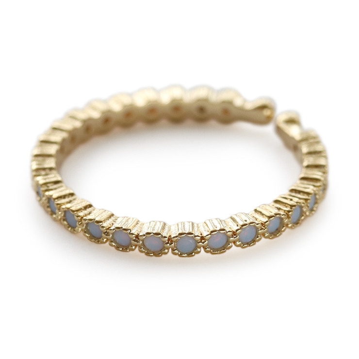 【ホワイト】ゴールド | 指輪 リング レディース | Jewel vox