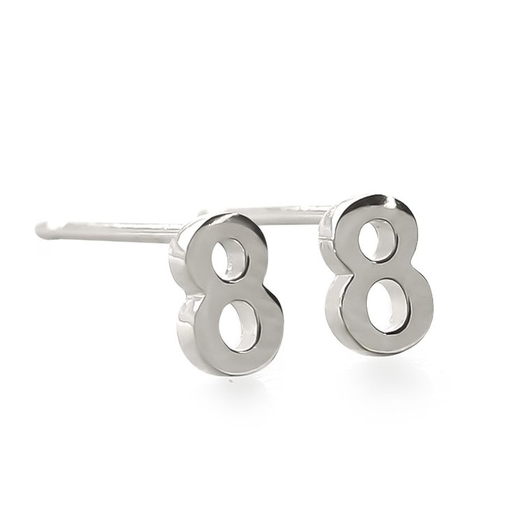 【シルバー】8 | ピアス レディース 金属アレルギー対応 | Jewel vox