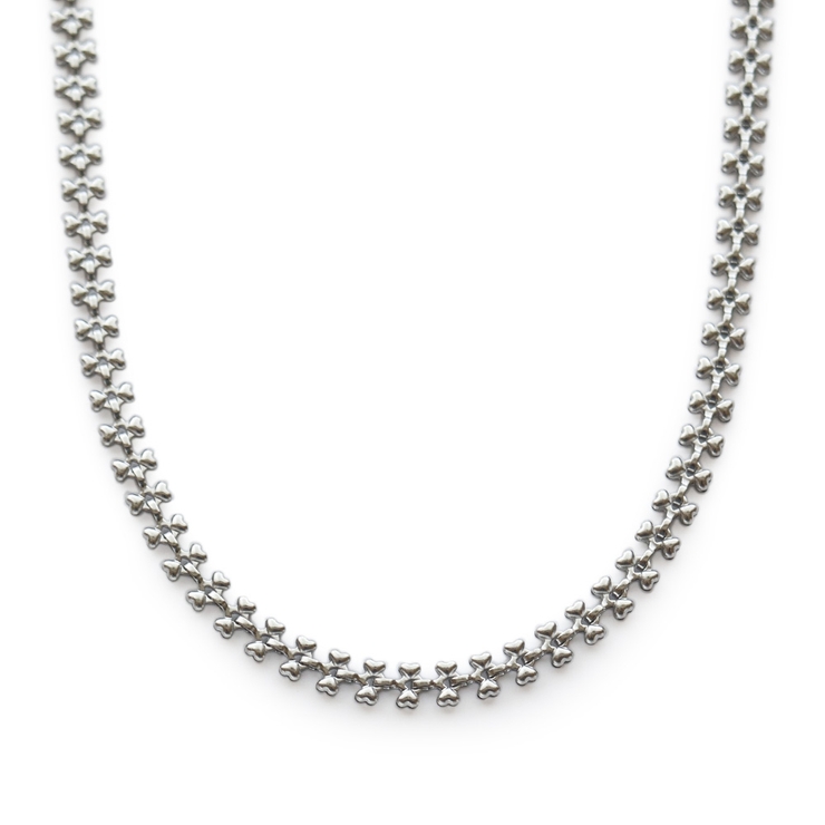 シルバー | ネックレス ステンレス製 ショートネックレス | Jewel vox