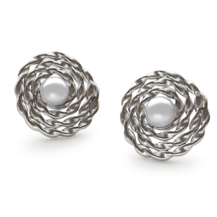 シルバー | ピアス ステンレス製 レディース | Jewel vox