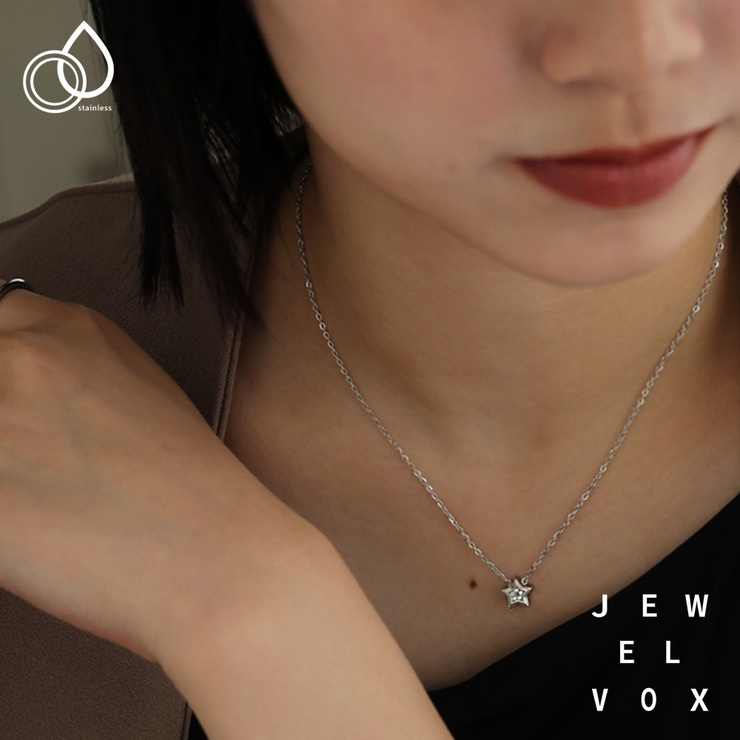 ネックレス ステンレス製 ショートネックレス | Jewel vox | 詳細画像1 