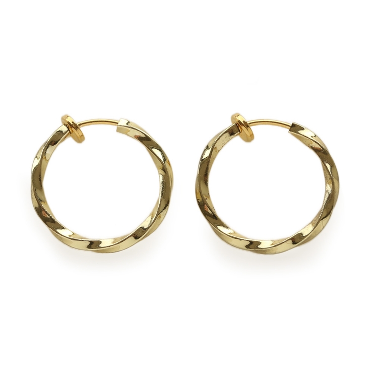 【Mサイズ】ゴールド | イヤリング ステンレス製 レディース | Jewel vox