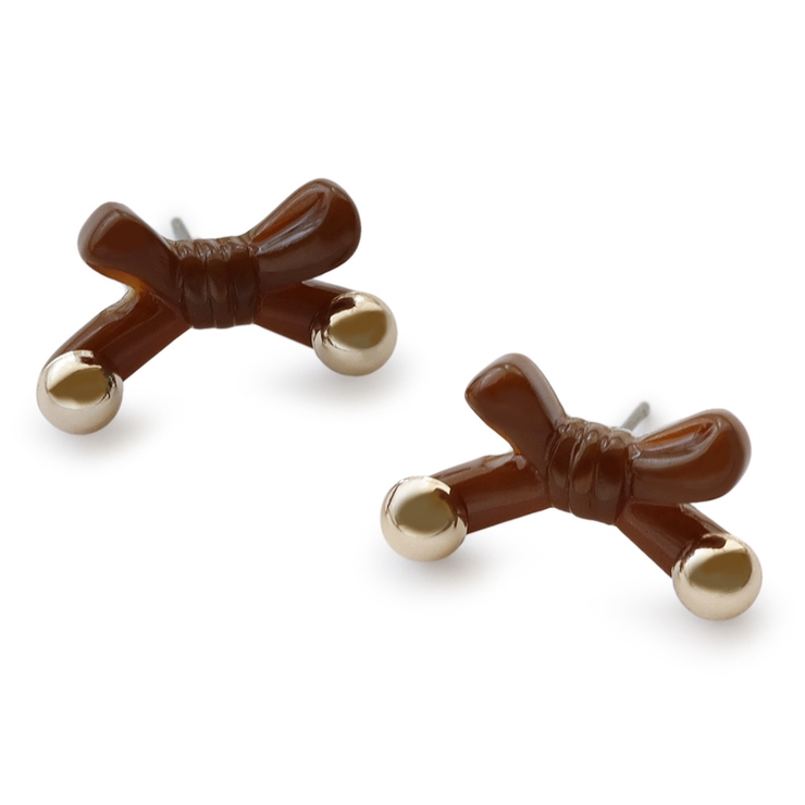 ブラウン | ピアス ニッケルフリー 金属アレルギー | Jewel vox