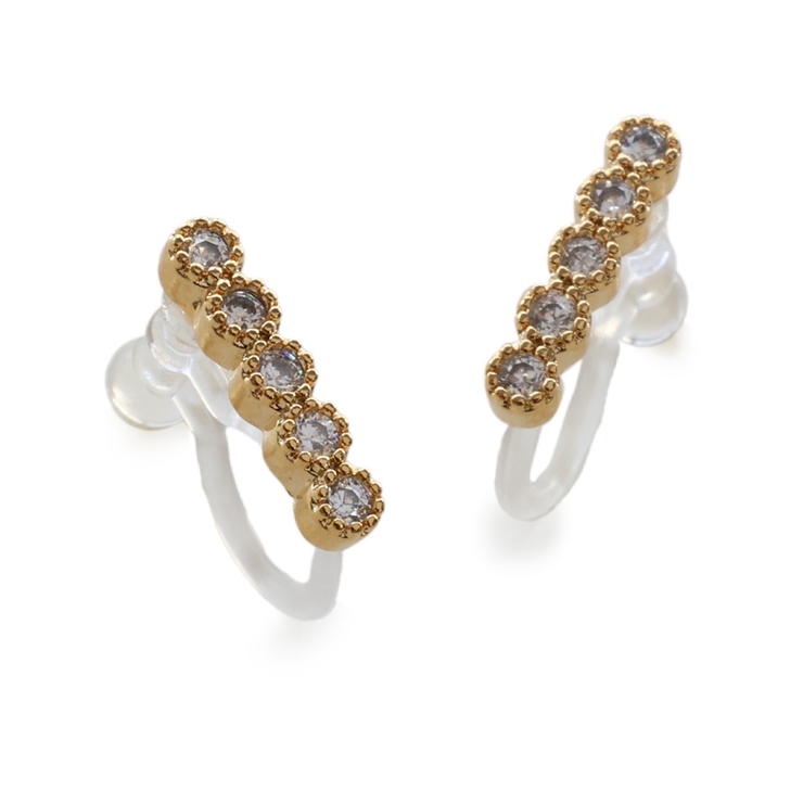 【イヤリング】ゴールド | ピアス イヤリング 金属アレルギー | Jewel vox