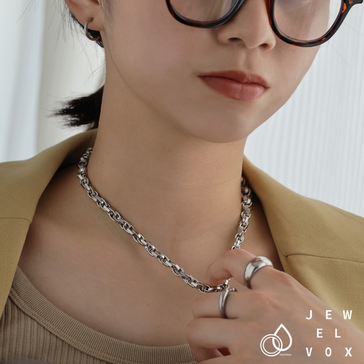 ネックレス ステンレス製 ショートネックレス | Jewel vox | 詳細画像1 