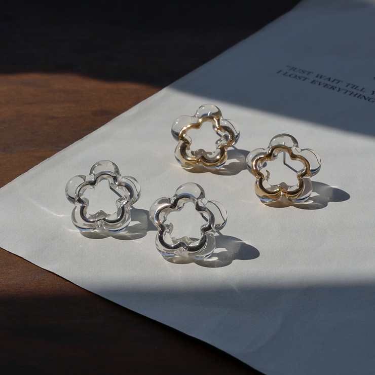 ピアス アクリル樹脂 チタンポスト | Jewel vox | 詳細画像2 