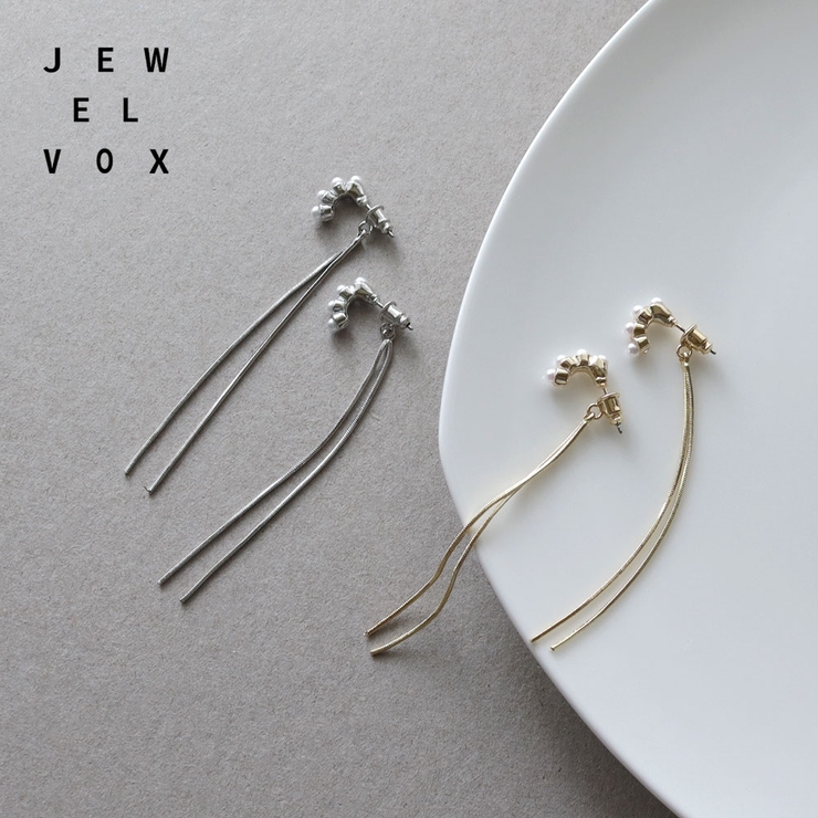 ピアス ニッケルフリー チタンポスト | Jewel vox | 詳細画像1 