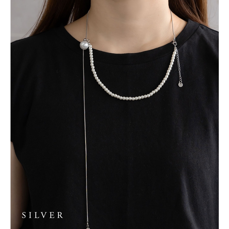 ネックレス ステンレス製 レディース[品番：VX000008651]｜Jewel