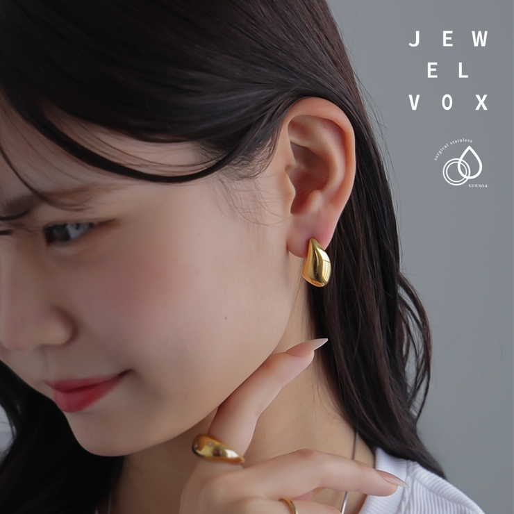 ピアス ステンレス製 レディース | Jewel vox | 詳細画像1 