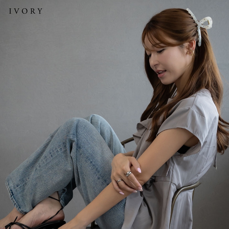 ヘアクリップ ヘアアクセサリー ドット | Jewel vox | 詳細画像5 