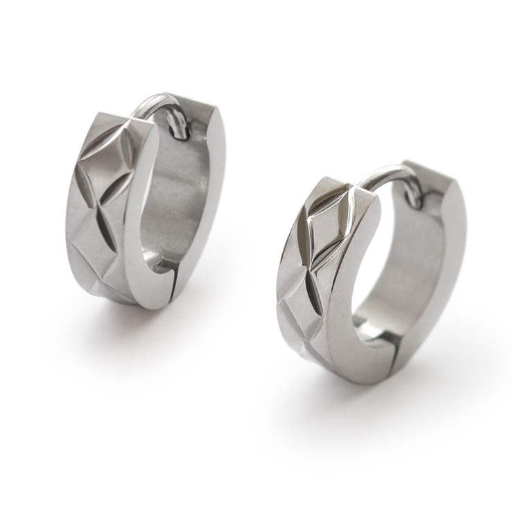 シルバー | ピアス ステンレス製 レディース | Jewel vox