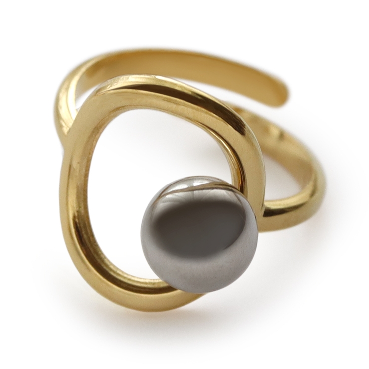 ゴールド | リング 指輪 ステンレス製 | Jewel vox