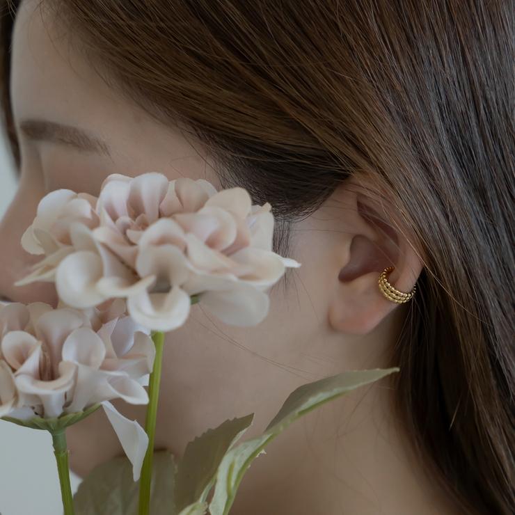 イヤーカフ ステンレス製 レディース | Jewel vox | 詳細画像7 