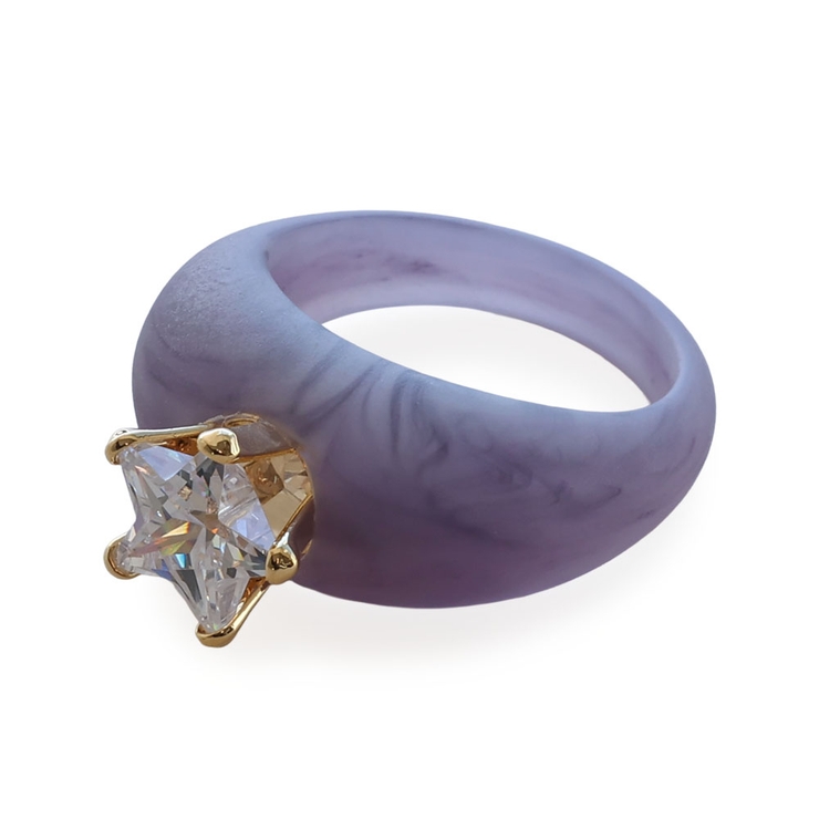 【スター】パープル | リング 指輪 レディース | Jewel vox