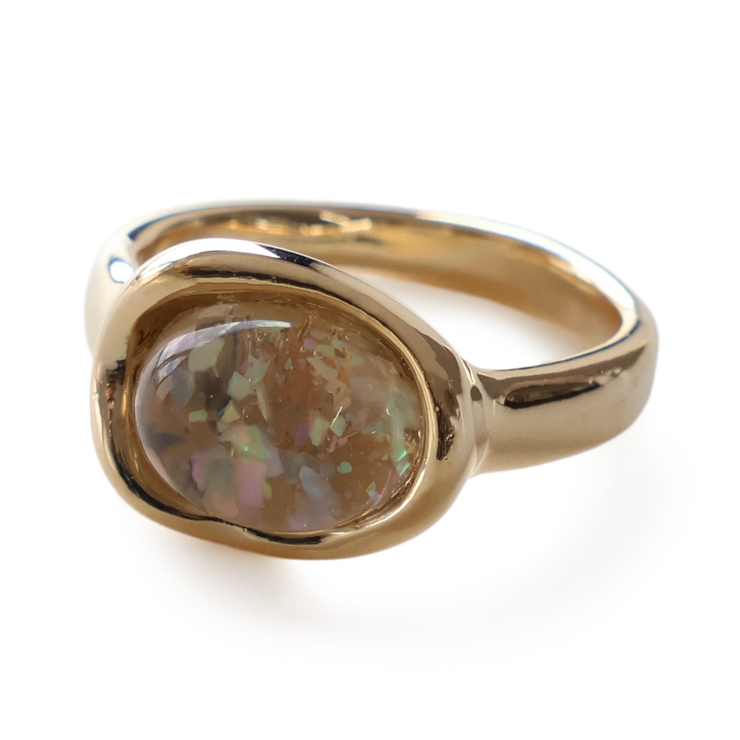 クリア×ゴールド | リング 指輪 レディース | Jewel vox