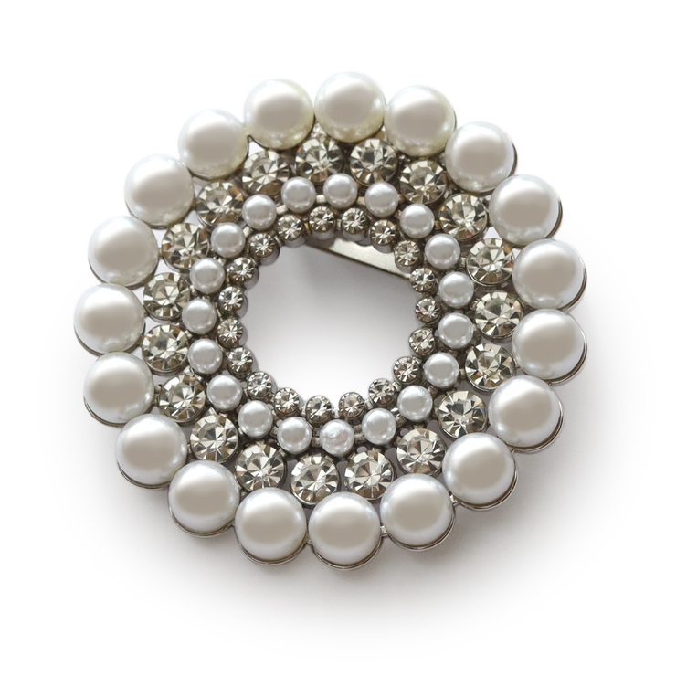 シルバー | ブローチ ストールピン 安全ピン | Jewel vox