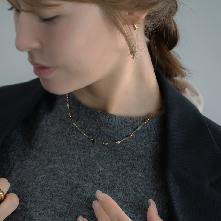 12月中旬予約商品 ネックレス ショートネックレス | Jewel vox | 詳細画像3 