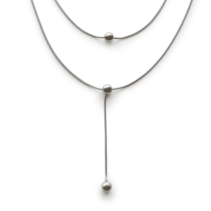 シルバー | ネックレス ショートネックレス レディース | Jewel vox