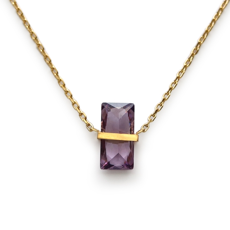 パープル | ネックレス レディース ステンレス製 | Jewel vox