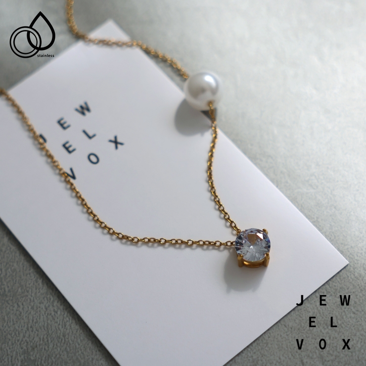 ネックレス ショートネックレス サージカルステンレス | Jewel vox | 詳細画像1 