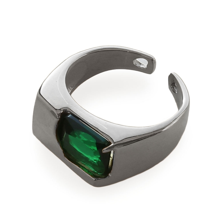 グリーン×シルバー | リング 指輪 レディース | Jewel vox