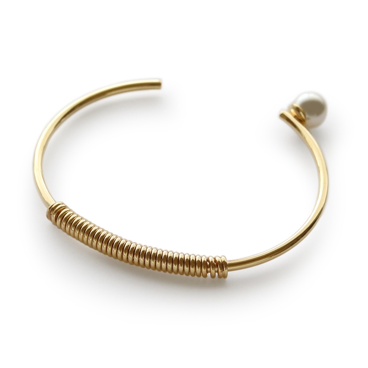 ゴールド | バングル ブレスレット ニッケルフリー | Jewel vox