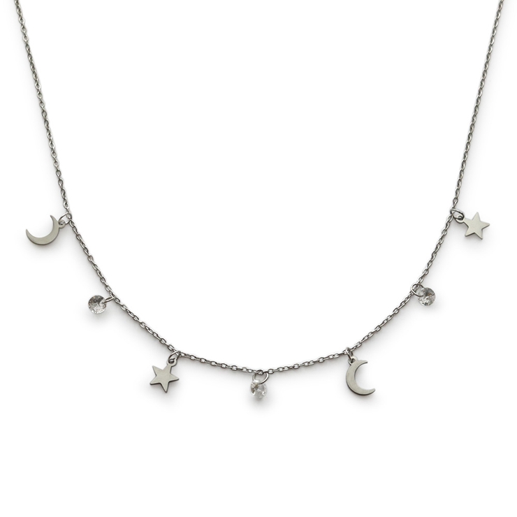 シルバー | ネックレス ステンレス製 金属アレルギー対応 | Jewel vox