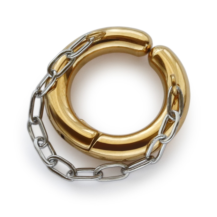 ゴールドミックス | イヤーカフ イヤカフ ステンレス製 | Jewel vox