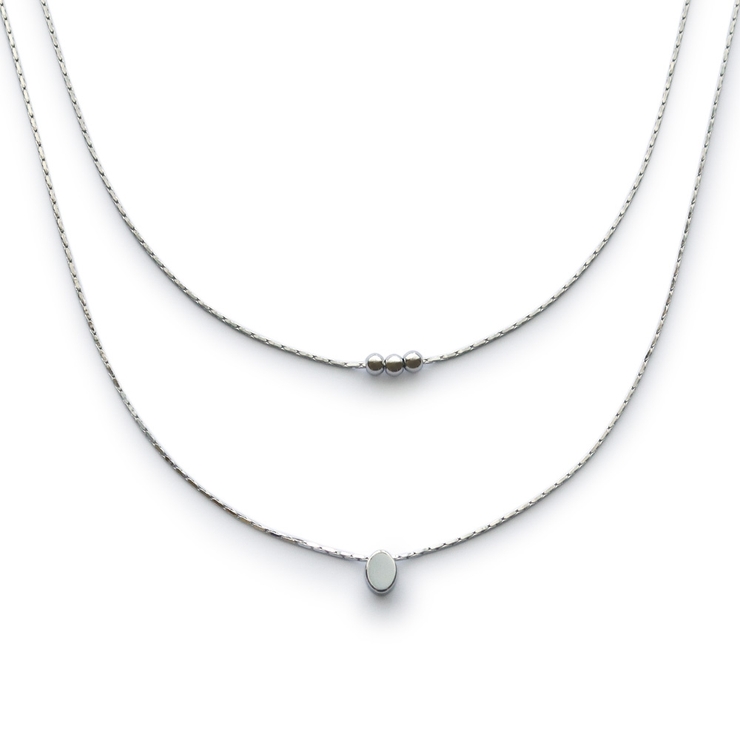 シルバー | ネックレス ショートネックレス ニッケルフリー | Jewel vox