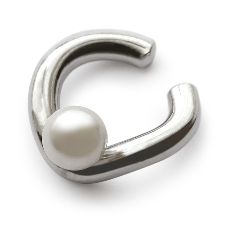 シルバー | イヤーカフ 金属アレルギー対応 レディース | Jewel vox