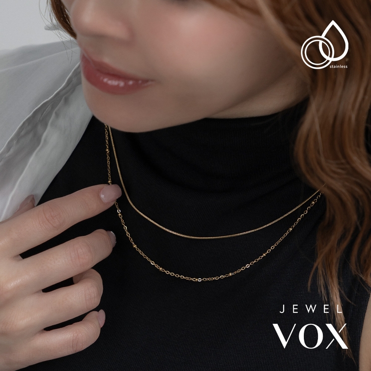 ネックレス ショートネックレス ステンレス製 | Jewel vox | 詳細画像1 