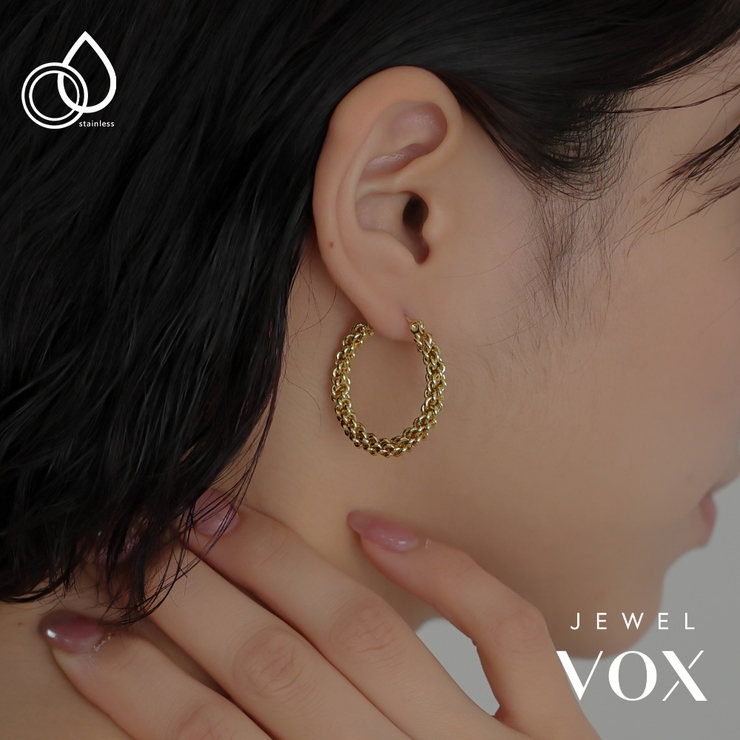 ピアス ステンレス製 金属アレルギー対応 | Jewel vox | 詳細画像1 