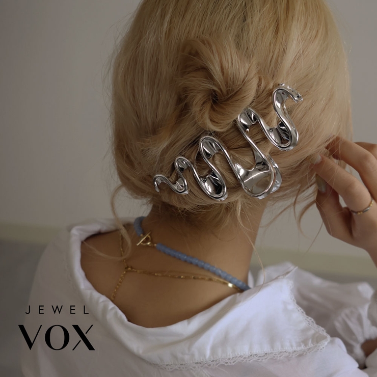 バンス ヘアクリップ ヘアアクセサリー | Jewel vox | 詳細画像1 