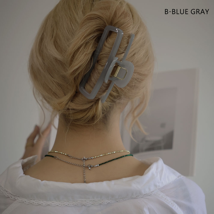 ヘアクリップ ヘアアクセサリー バンスクリップ | Jewel vox | 詳細画像7 