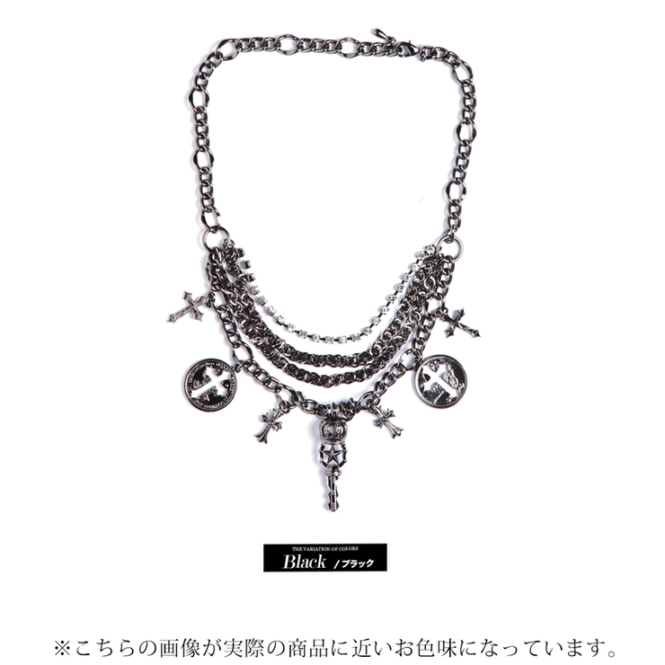 ◇SEANA マルチチャームネックレス◇ネックレス ヴィジュアル系 ◇SEANA マルチチャームネックレス◇ネックレス ヴィジュアル系