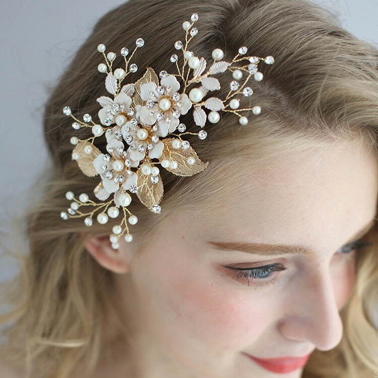 フラワーモチーフアクセサリー ヘッドドレス ブライダルアクセサリー 品番 Jsfw Js Fashion ジェーエスファッション のレディースファッション通販 Shoplist ショップリスト